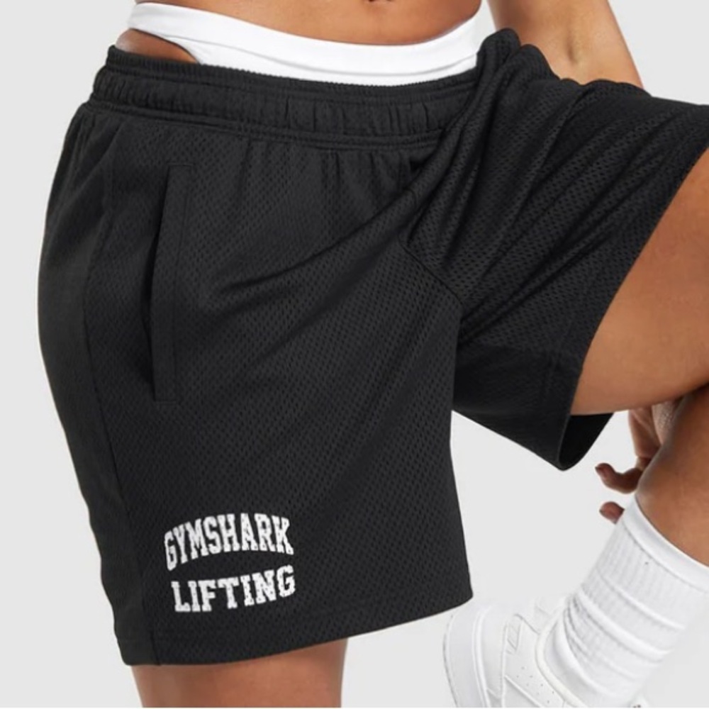 Gymshark Black Athletic Shorts